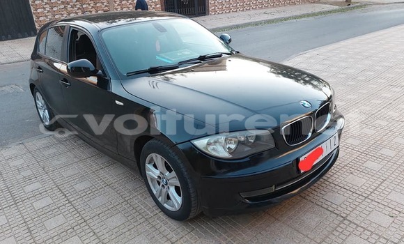 Acheter Occasion Voiture BMW 1er Noir à ar-Ribat, Rabat-Sale-Zammour-Zaer