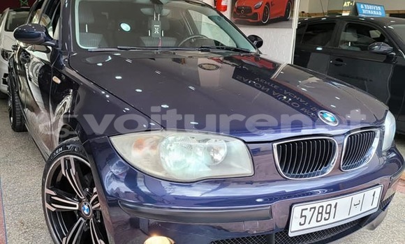 Acheter Occasion Voiture BMW 1er Bleu à ar-Ribat, Rabat-Sale-Zammour-Zaer