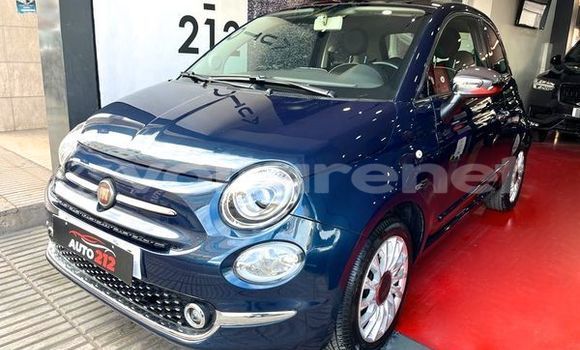 Acheter Occasion Voiture Fiat 500 Bleu à al-'Ara'ish, Tangier-Tetouan