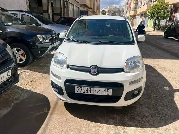Buy used fiat panda white car in al-'ara'ish in tangier-tetouan