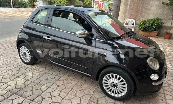 Acheter Occasion Voiture Fiat 500 Noir à al-Arwi, Oriental Acheter Occasion Voiture Fiat 500 Noir à al-Arwi, Oriental