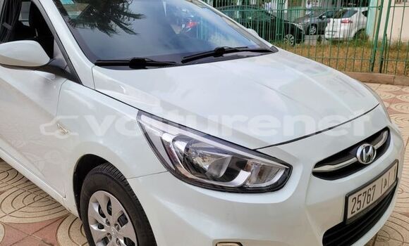 Acheter Occasion Voiture Hyundai Accent Blanc à Casablanca, Casablanca 