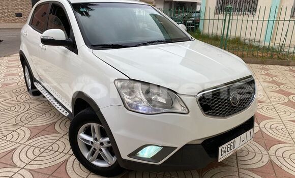 Acheter Occasion Voiture SsangYong Korando Blanc à Casablanca, Casablanca Acheter Occasion Voiture SsangYong Korando Blanc à Casablanca, Casablanca