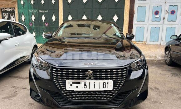 Acheter Occasion Voiture Peugeot 208 Black à al-'Ara'ish, Tangier-Tetouan