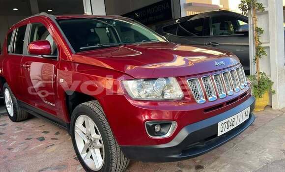 Buy Used Jeep Compass Red Car in ar-Ribat in Rabat-Sale-Zammour-Zaer Buy Used Jeep Compass Red Car in ar-Ribat in Rabat-Sale-Zammour-Zaer