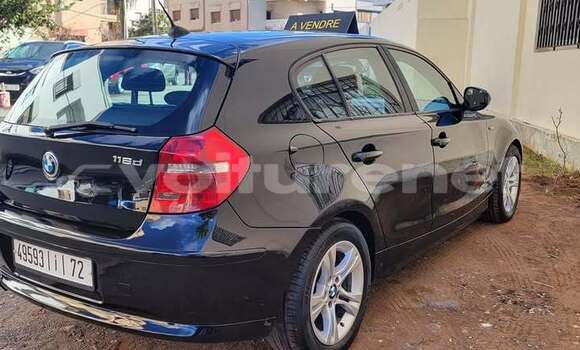 Buy Used BMW 1er Black Car in ar-Ribat in Rabat-Sale-Zammour-Zaer Buy Used BMW 1er Black Car in ar-Ribat in Rabat-Sale-Zammour-Zaer