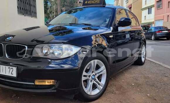 Buy Used BMW 1er Black Car in ar-Ribat in Rabat-Sale-Zammour-Zaer Buy Used BMW 1er Black Car in ar-Ribat in Rabat-Sale-Zammour-Zaer