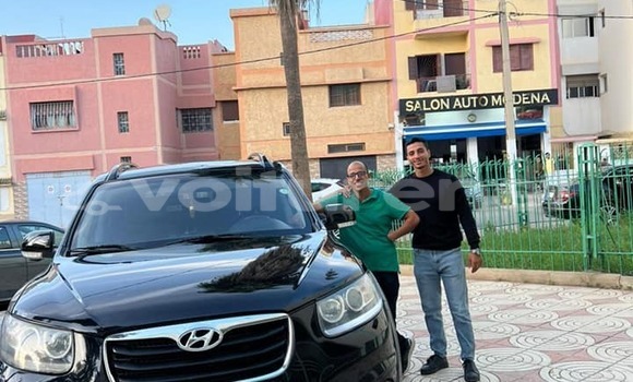 Buy Used Hyundai Santa Fe Black Car in ar-Ribat in Rabat-Sale-Zammour-Zaer Buy Used Hyundai Santa Fe Black Car in ar-Ribat in Rabat-Sale-Zammour-Zaer