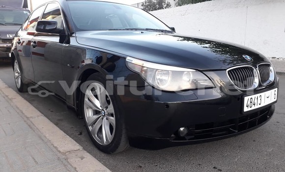 Buy Used BMW 5–Series Black Car in ad-Dar-al-Bayda in Casablanca